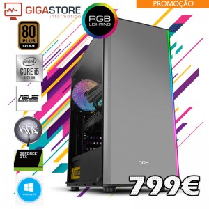 Gigastore Gamer Intel Core i5 10400 4.3Ghz Ram 16GB Nvidia GTX 1660 Super